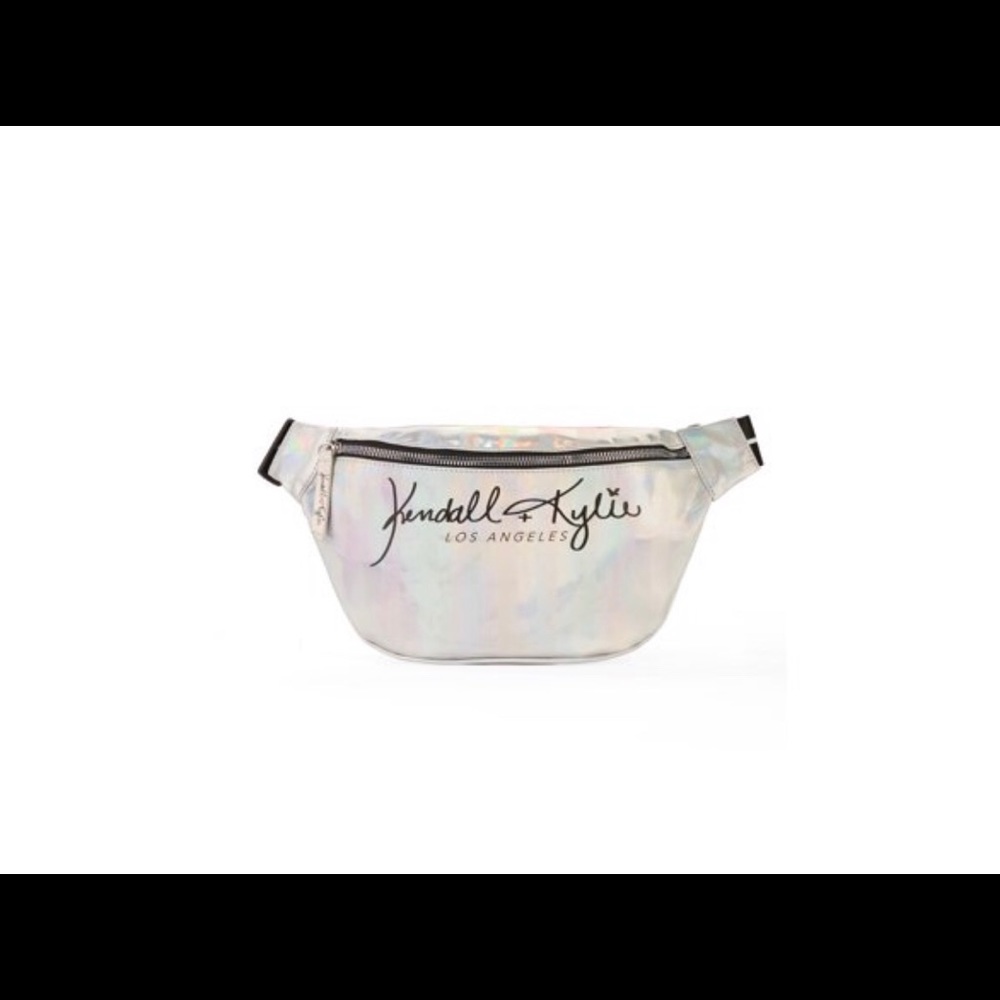 NWT, Kendall + Kylie Iridescent Fanny Pack
